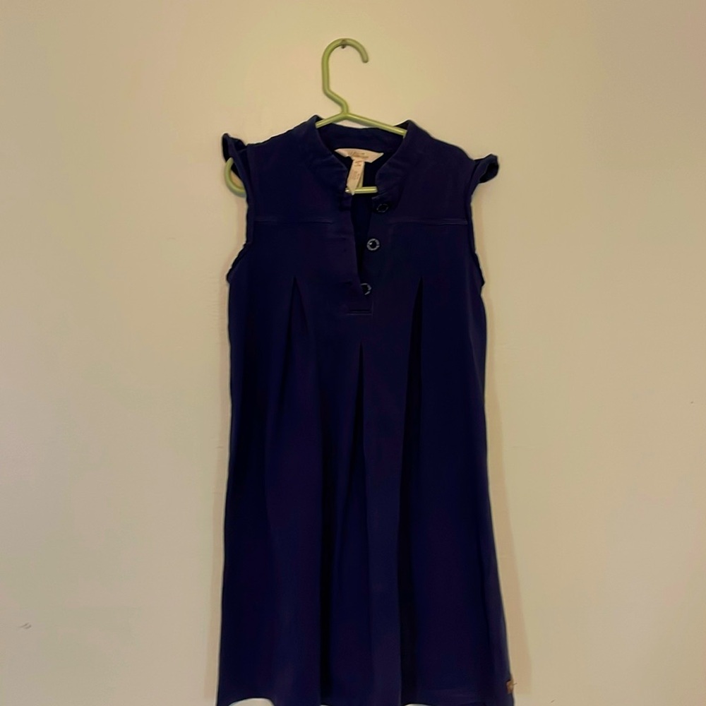 Girls’ size 8 navy Matilda Jane sleeveless dress